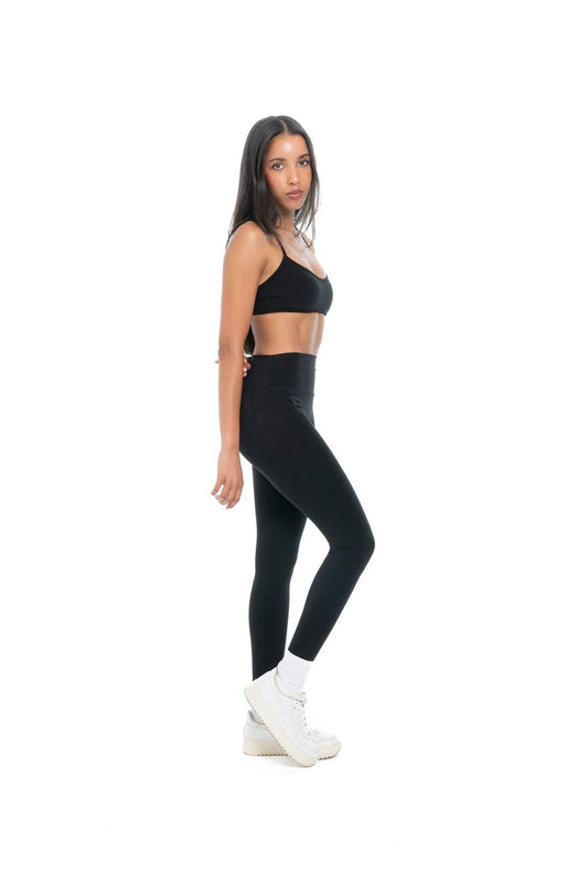 Black - Classic Legging — High Rise