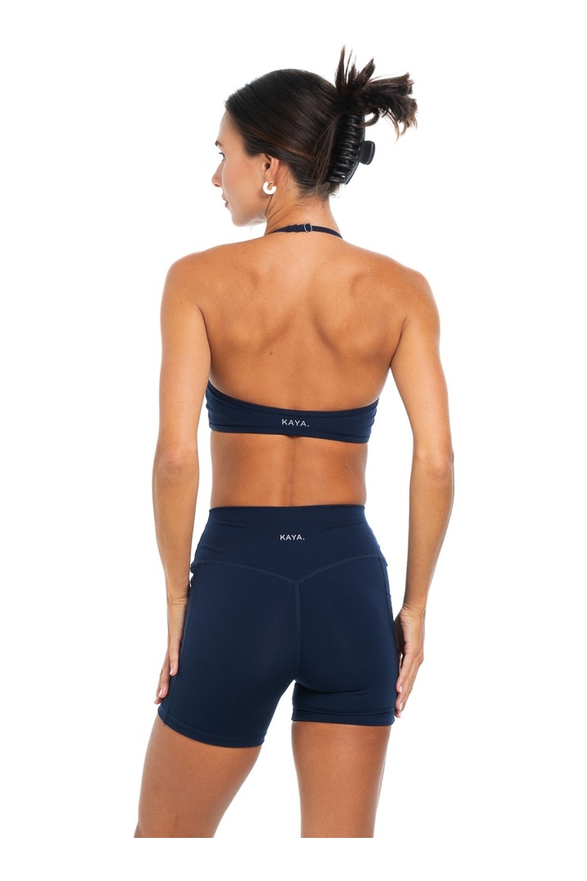 Navy - Classic Halter Bra