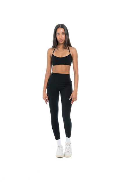 Black - Classic Legging — High Rise