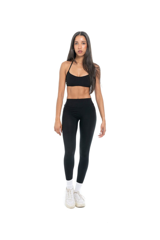 Classic Legging | Mid Rise | Black