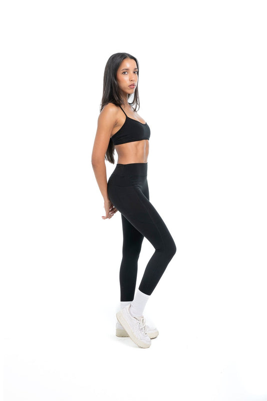 Classic Legging | Mid Rise | Black