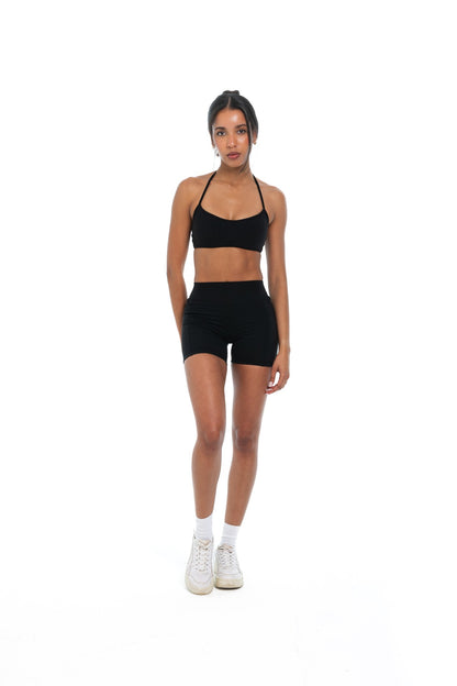 Classic Shorts | High Rise | Black