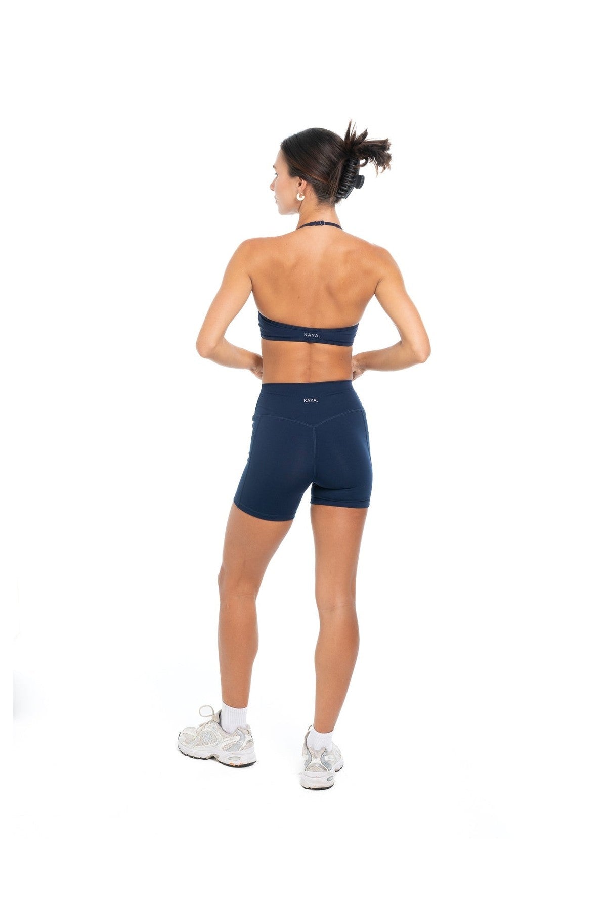 Navy - Classic Shorts — High Rise