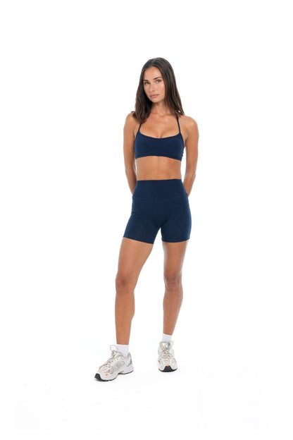 Classic Shorts | High Rise | Navy