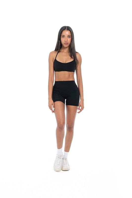 Black - Classic Shorts — Mid Rise
