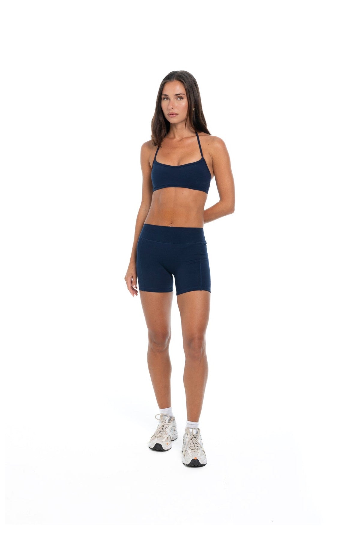 Navy - Classic Shorts — Mid Rise